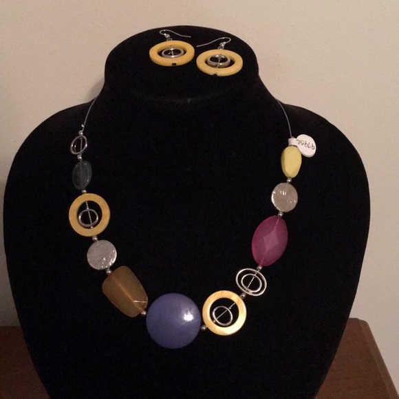 Necklace and Earrings - Picture 1 of 3